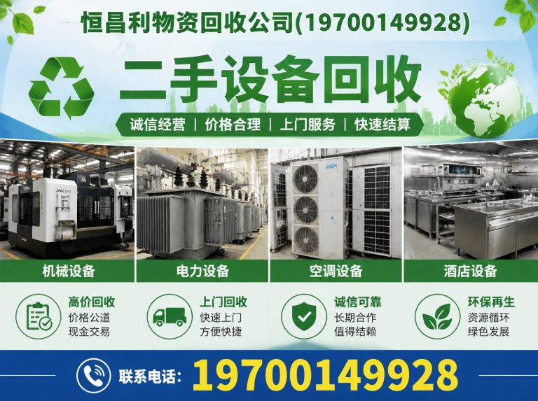 天河区恒昌利物资回收公司展示图